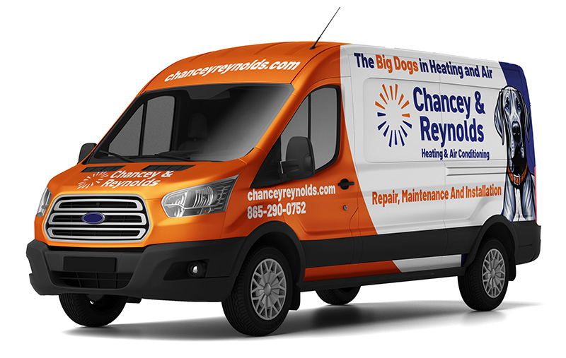 Chancey & Reynolds van, HVAC Repair, Installation, Maintenance - Call 865-290-0752